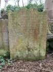 Headstone 105 in Ballynure Old Graveyard