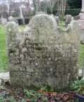 Headstone 145a in Ballynure Old Graveyard