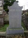 Headstone 145c in Ballynure Old Graveyard