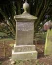 Headstone 257b in Ballynure Old Graveyard