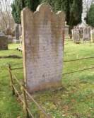Headstone 347a in Ballynure Old Graveyard