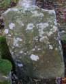 Headstone 433a in Ballynure Old Graveyard
